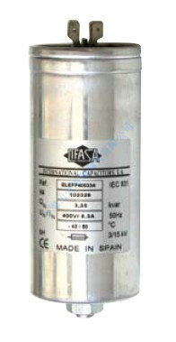 AELEFP SINGLE-PHASE CYLINDRICAL CAPACITOR